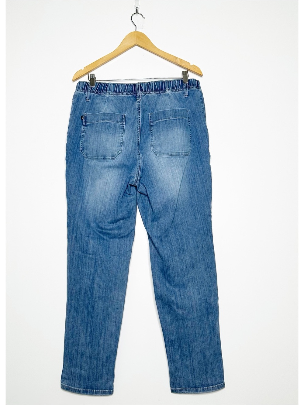 Judy Blue High Waist Elastic Drawstring Jogger Jeans Size 13/31 - Picture 3 of 9